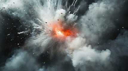 Explosion bomb fire bomb effect
