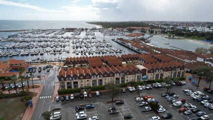 Hillarys, Australia – June 3, 2025: The Hillarys Boat Harbour of Perth CBD