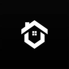 House logo design concept. Home logo design template