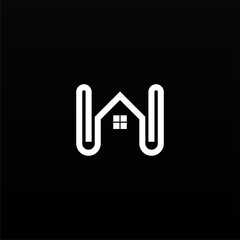 House logo design concept. Home logo design template