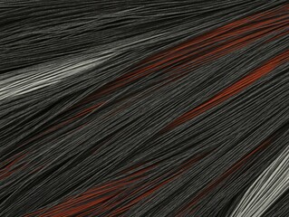 Obraz premium Abstract texture of dark, gray, and reddish lines