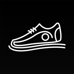 Shoes man fashion logo design