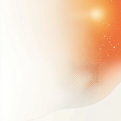 Abstract background with soft orange gradient and white lines