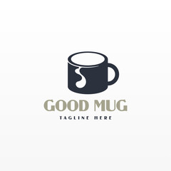 Mug logo design template