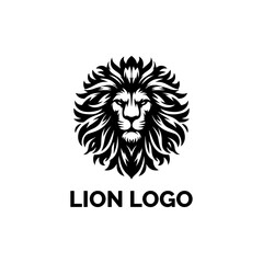 Regal Lion Logo: A striking logo showcases the majestic lion's head with a flowing mane, capturing strength and pride in a minimalist design.