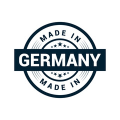 Made in Germany rubber stamp seal