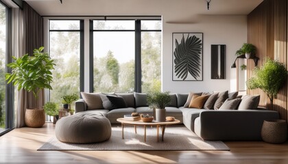 unique modern living space