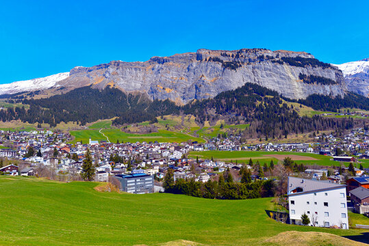 Flims, Kanton Graub&uuml;nden (Schweiz)