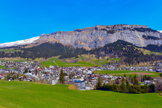 Flims, Kanton Graub&uuml;nden (Schweiz)