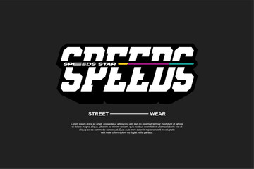 Streetwear tshirt design suitable for screen printing tshirts and others