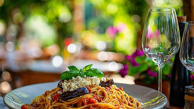 pasta alla norma italian food video