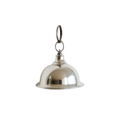Polished Chrome Dome Pendant Light Fixture