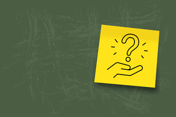 question. to ask. search for answers to questions. frequently asked questions. an icon with a sign...