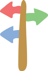 Company destination illustration