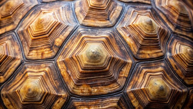 Ancient tortoise shell with weathered brown and beige patterns resembling earthy tones