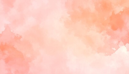 Fototapeta premium Abstract watercolor background in shades of pink and orange