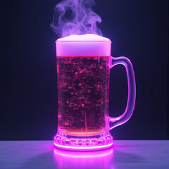 Beer Mug Emoji — 3D Frothy Pint Glass Icon