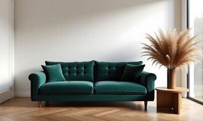 Modern Living Space Featuring Sleek and Simple Design