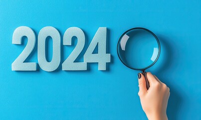 Year 2024 under magnifying glass