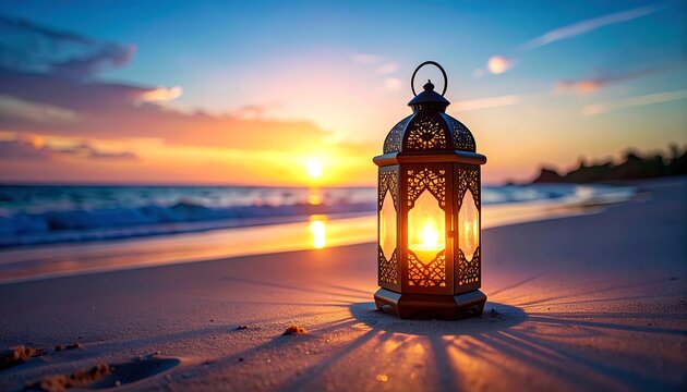 Sunset Beach Lantern.