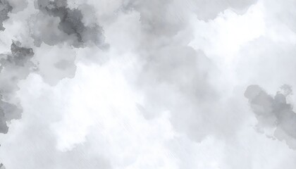 Abstract watercolor background texture with grey and white shades