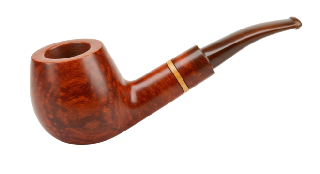 Isolated Smoking Pipe
