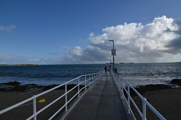 Fototapeta premium Penguin Island, Australia – May 31, 2025: The Penguin Island and Shoalwater of Rockingham, Perth