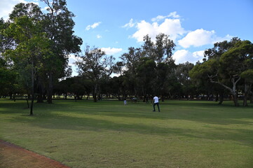 Obraz premium Whiteman, Australia – June 1, 2025: The Whiteman Park, Perth of Western Australia