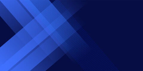 Obraz premium Abstract blue background. Geometric triangle background. Hexagon pattern.