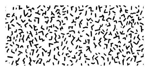 minimal abstract irregular stroke pattern