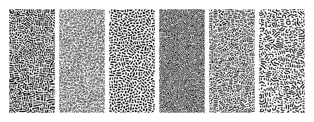 collection of organic seamless abstract textures