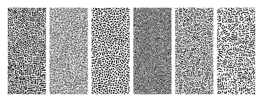 collection of organic seamless abstract textures