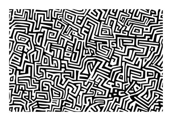 complex maze inspired abstract line texture
