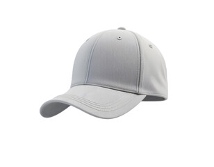 Fototapeta premium Classic Gray Baseball Cap Versatile Style for Everyday Wear