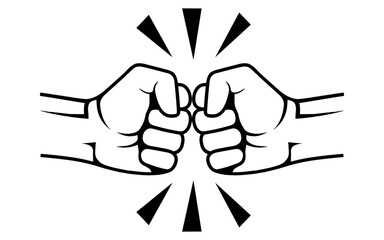 Fight Fist Icon Stock Illustrations, Fight - Free hands and gestures icons, Fist, conflict, fight icon