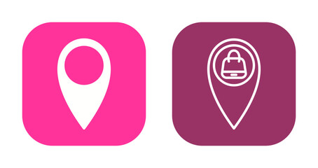Shop Location Icon Design