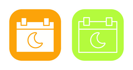 Lunar Calendar Icon Design