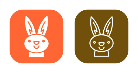 Easter Bunny Icon Design