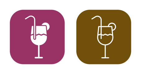 Festive Drinks Icon Design