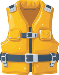 set of yellow safety equipment