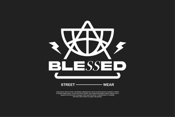 Streetwear tshirt design suitable for screen printing tshirts and others