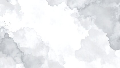 Grey watercolor abstract background.