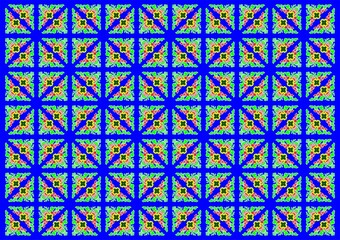 Dancheong korean traditional art