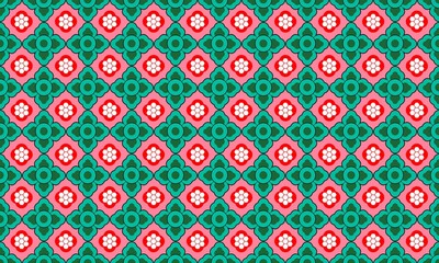 Dancheong korean traditional art