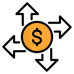 Currency Fluctuation Icon