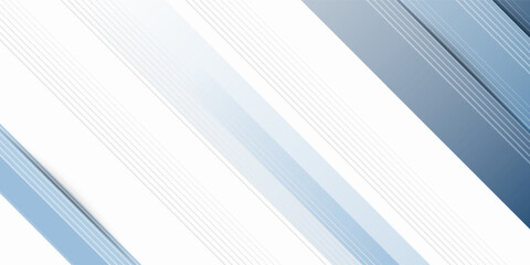 Obraz premium Blue abstract background with white color. Abstract blue background with square shapes. Modern Simple Blue Grey Abstract Background Presentation Design