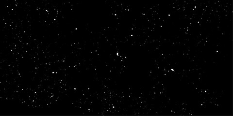 Snow flakes winter snowfall white light vector background. Christmas background, white snow on black background for edit photo.	
