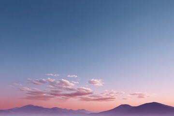 Fototapeta premium smooth gradient transitioning from deep indigo to pastel pink serves as stunning and minimalistic background