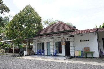 Timeless Javanese elegance. Authentic old house, showcasing rich cultural heritage and traditional Indonesian architecture