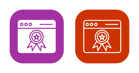 Webpage Quality Icon Design